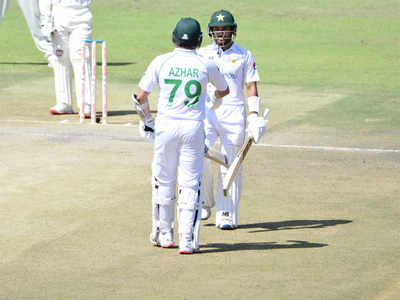 1st Test: Butt misses maiden hundred as Pakistan build lead against Zimbabwe
