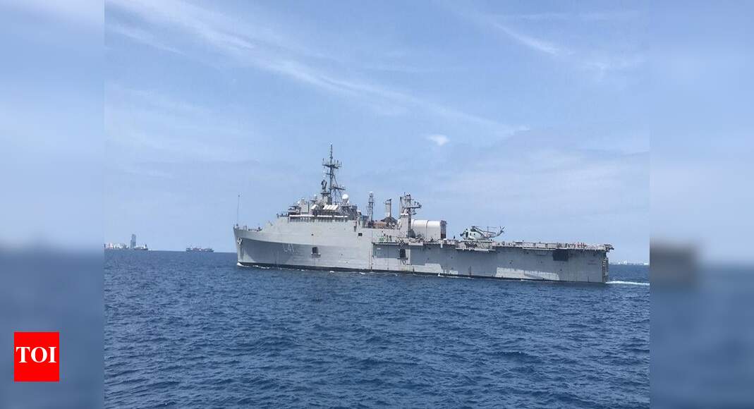 Indian Navy launches Operation Samudra Setu-II for shipment of oxygen-filled containers to India | India News