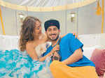 Romantic pictures of Neha Kakkar and Rohanpreet Singh go viral