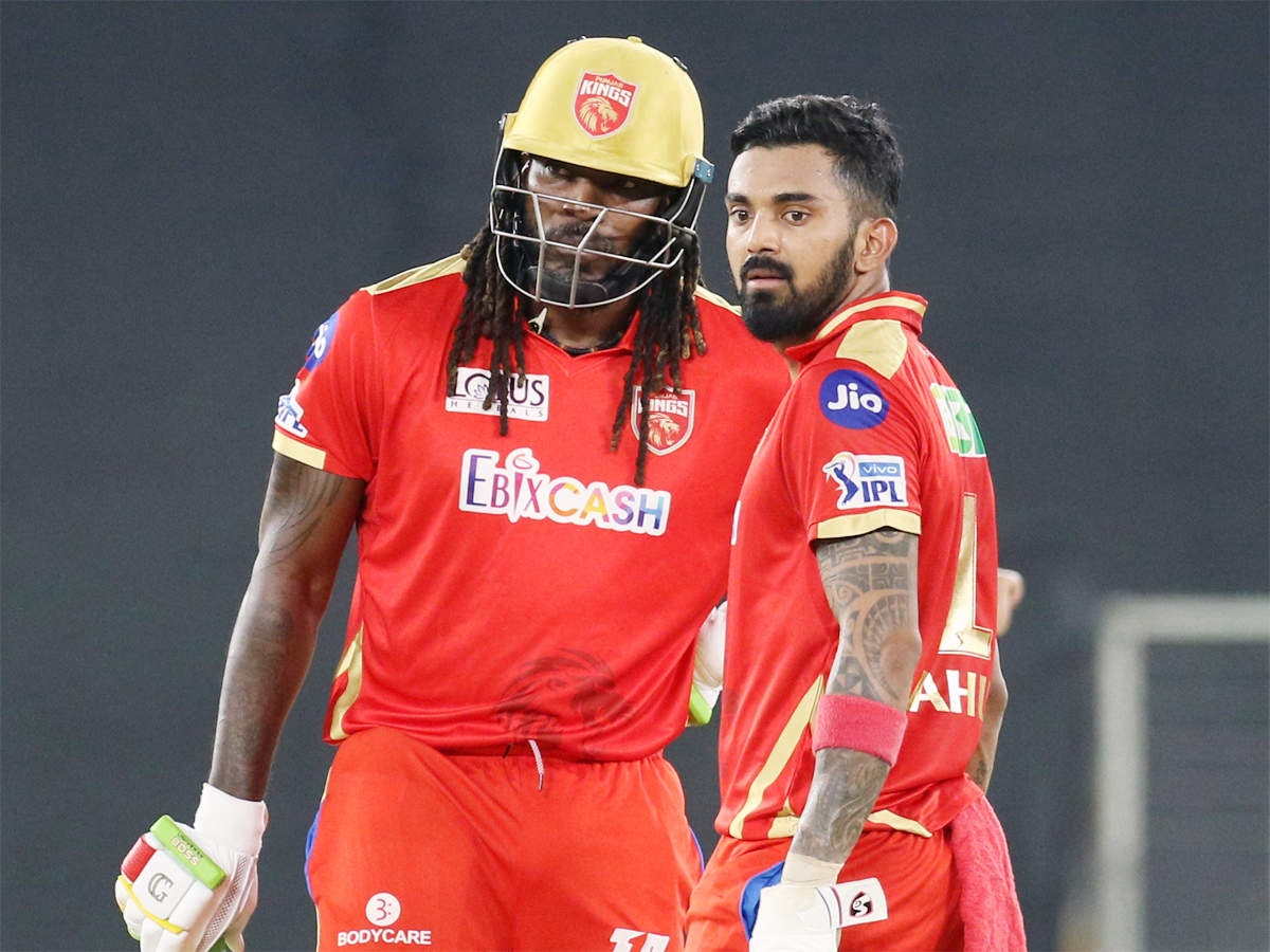 Ipl 2021 Chris Gayle Takes Pressure Off Me At The Top Says Kl Rahul Cricket News Times Of India