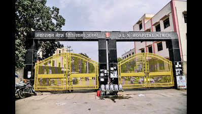 Ajmer: Gates of JLN hospital closed, only serious patients to get entry