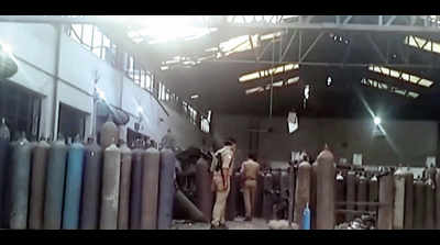 Kanpur: One killed, 2 injured in oxygen cylinder explosion at Panki plant