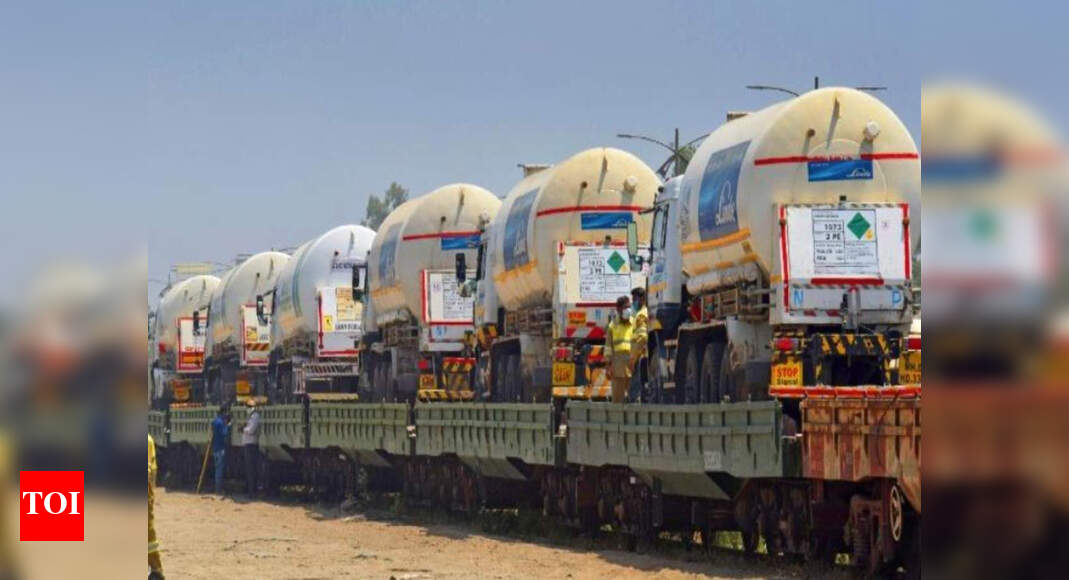 Second Oxygen Express for Delhi to carry oxygen from West Bengal’s Durgapur: Railways | India News