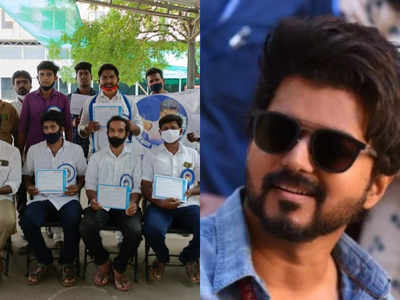 Vijay fans donate blood before getting vaccinated