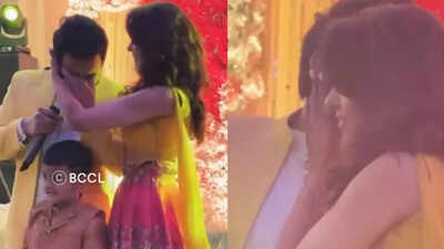 Sanket Bhosale gets teary-eyed while giving a romantic speech for his ladylove Sugandha Mishra