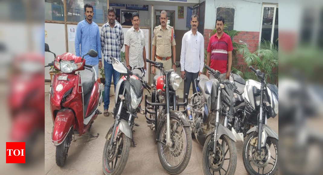 Two Bike Thieves Arrested In Hyderabad | Hyderabad News - Times Of India