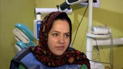 Female dentist provides quality dental care in Kashmir