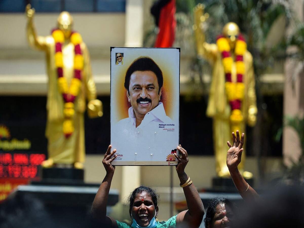 Tamil Nadu Election Results The Son Rises After 10 Years In Tamil Nadu India News Times Of India