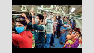 Chennai: Peak hour crowd at metro keeps regulars away over infection fear