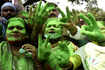 These pictures show the victory celebration of TMC workers in West Bengal