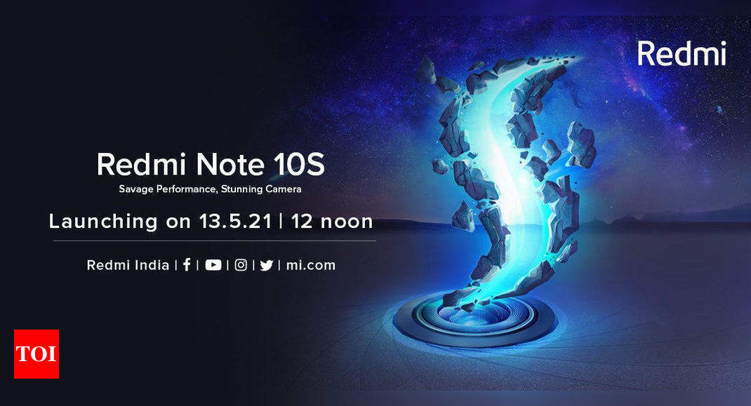 Xiaomi Redmi Note 10S to launch in India on May 13, confirms company