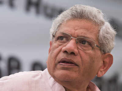 Govt's move to continue with Central Vista project grotesque: Yechury