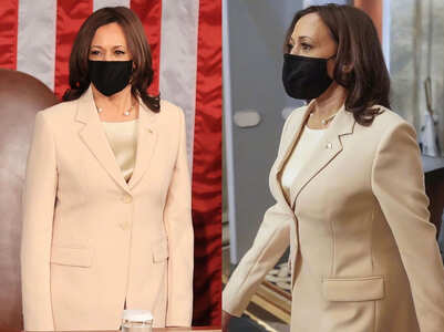 Debate over Kamala Harris' pantsuit