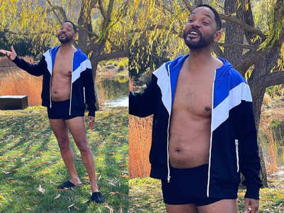 Will Smith brings dad bod in fashion again