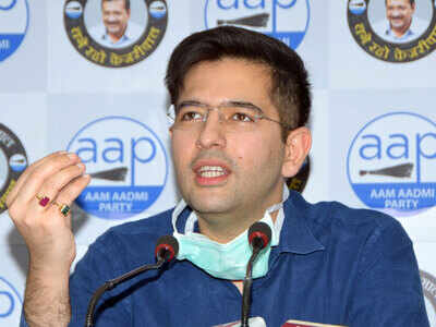 AAP MLA Raghav Chadha also said that the national capital received an average of 393 metric tonnes (MT) of oxygen a day last week against the requirement of 976 MT.