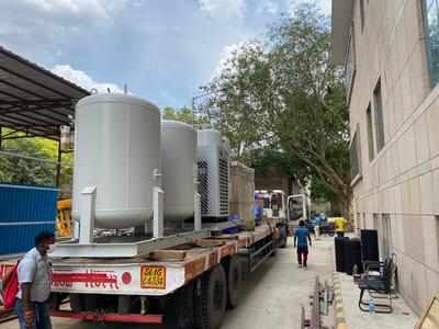 Delhi: DRDO begins installing oxygen plants at AIIMS, RML hospital