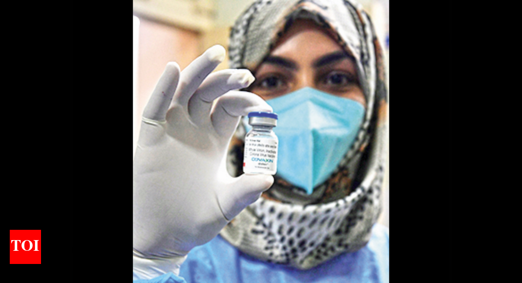 Seven get Covaxin booster shot as study begins on lifelong immunity Raipur News Times of India
