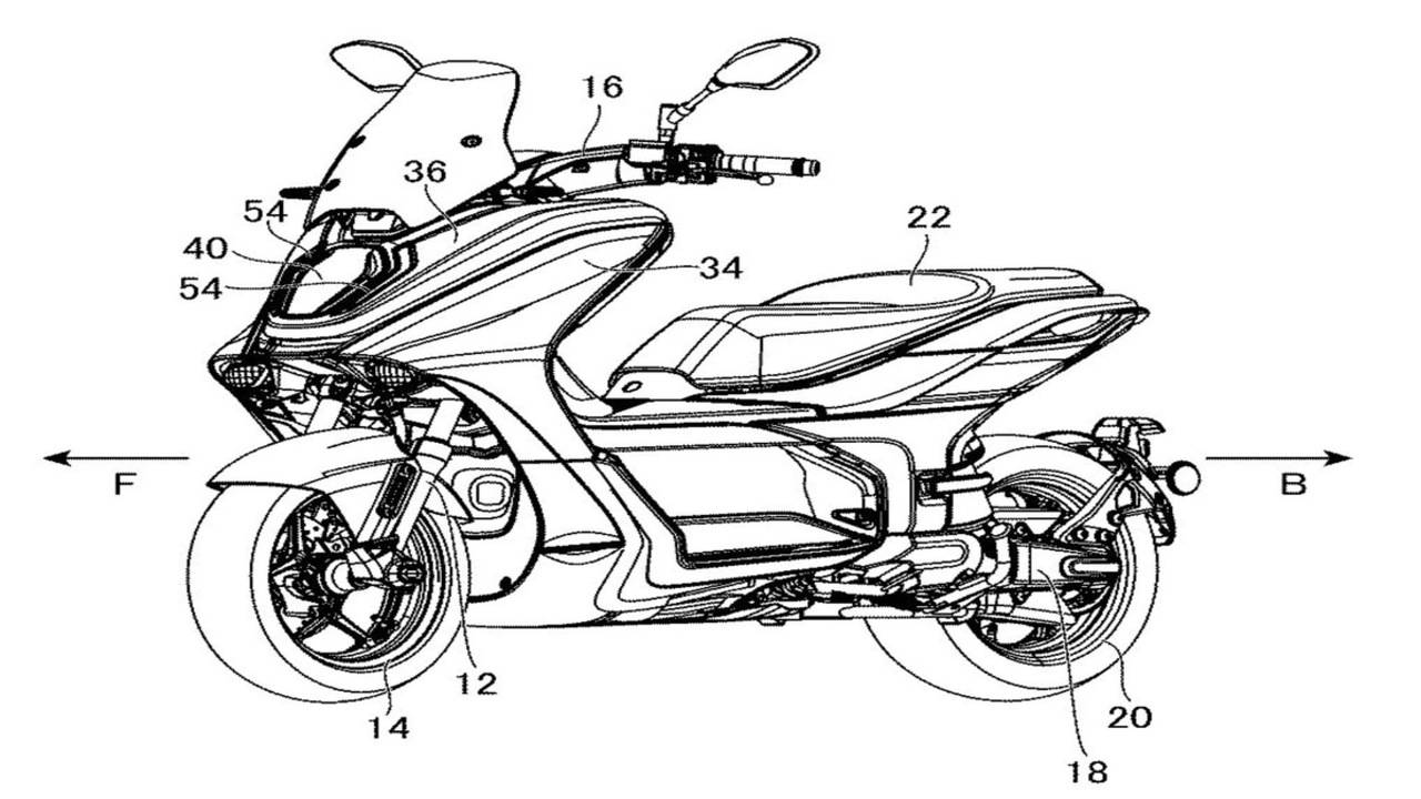 Yamaha E01 - Elektrisk skoter 2024