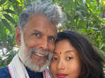 Loved-up selfies of Milind Soman and wifey Ankita Konwar