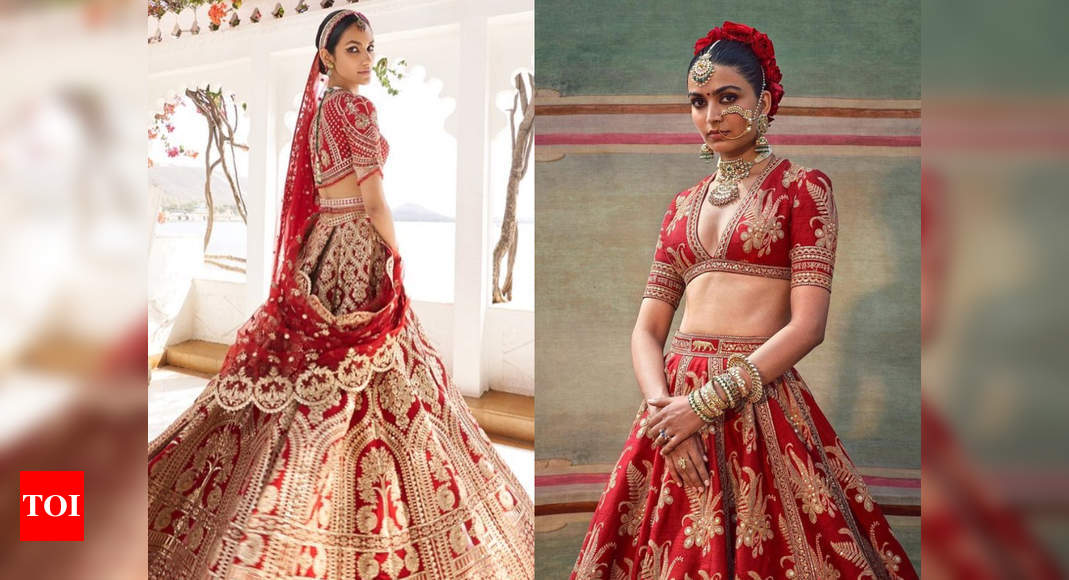 Best red lehengas for your wedding