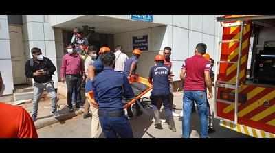 Gandhinagar: Fire drill to rescue ICU patients