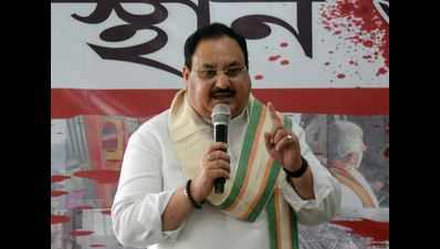 80,000 forced to abandon homes in Bengal: BJP chief J P Nadda