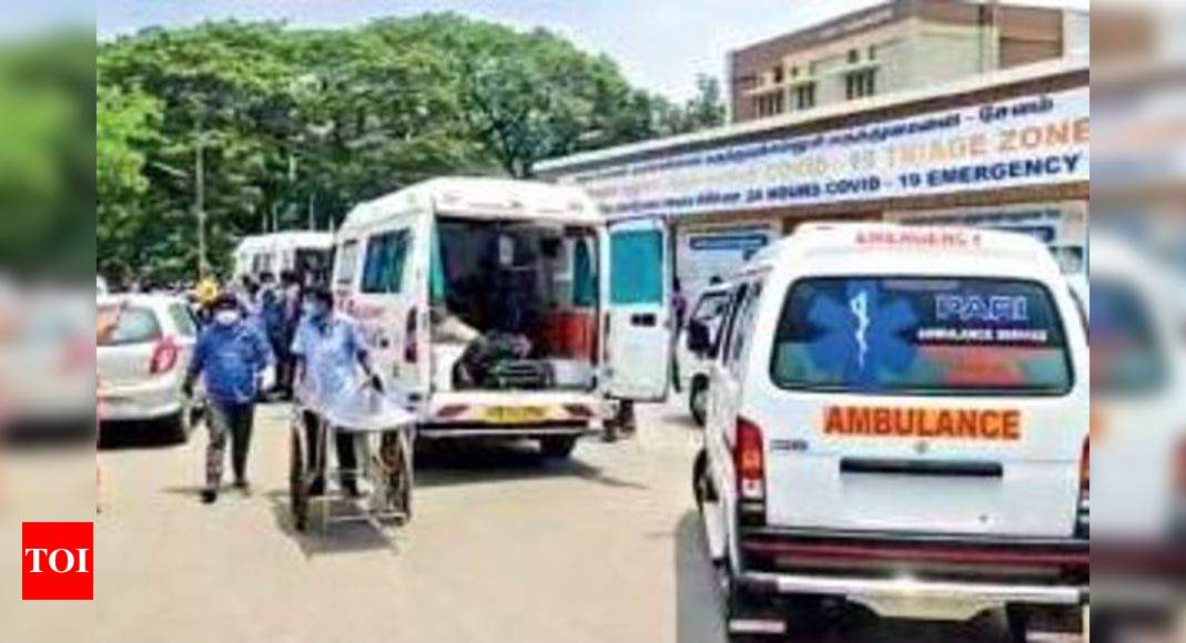 In Salem, three Covid-19 patients die in ambulances