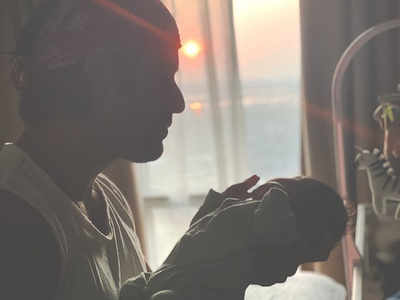 Mohit Malik shares first pic of his newborn son; says, ''I'm holding love I'm holding bliss'