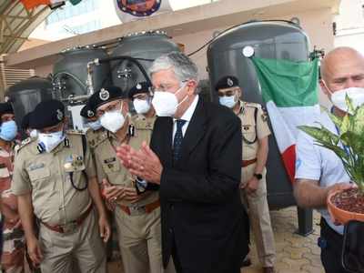 Oxygen plant donated by Italy starts at ITBP-run hospital in Greater Noida