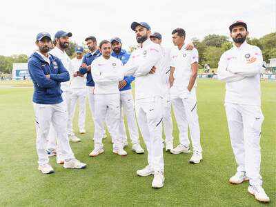Virat Kohli and his boys will be on the road for a long time from June onwards. (Photo by Kai Schwoerer/Getty Images)