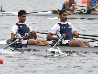 Arjun Jat and Arvind Singh qualify for rowing men's ...
