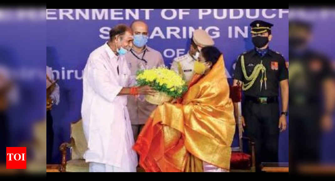 Puducherry’s new CM Rangasamy signs GOs for sops on first day ...