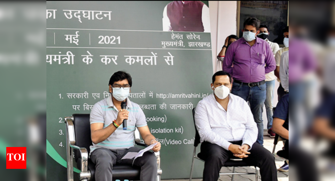 Hemant launches website to facilitate booking of Covid beds Ranchi