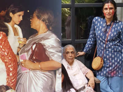 Rina Dhaka's tribute to her late mom-in-law