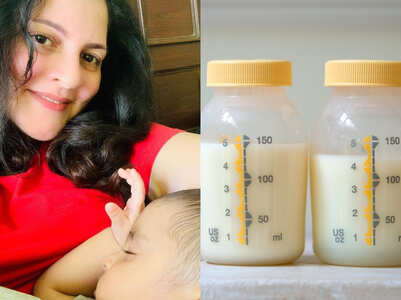 Woman donates breastmilk for babies