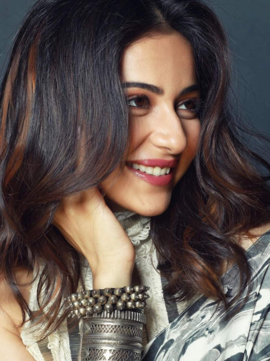 Hairstyle inspiration from Rakul Preet