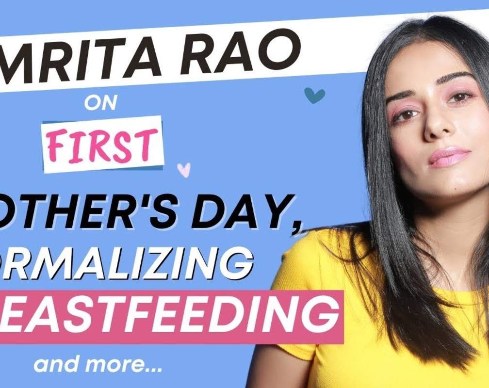 
Mother's Day special: 'Disappointed to know that breastfeeding is still taboo', says new-mommy Amrita Rao
