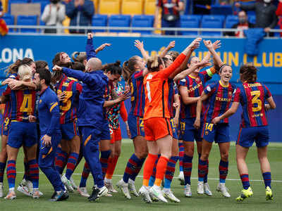 tandlæge Modtagelig for Deqenereret Barcelona women crowned Spanish champions again | Football News - Times of  India