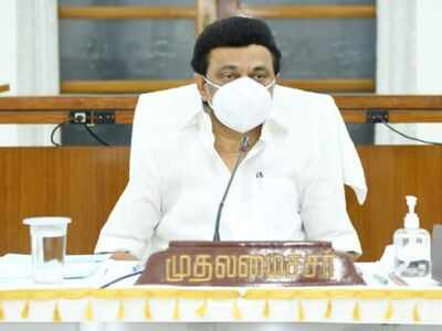 Covid 19 Curbs Tamil Nadu Cm M K Stalin Sends 22 Ministers To 14 Districts Chennai News Times Of India