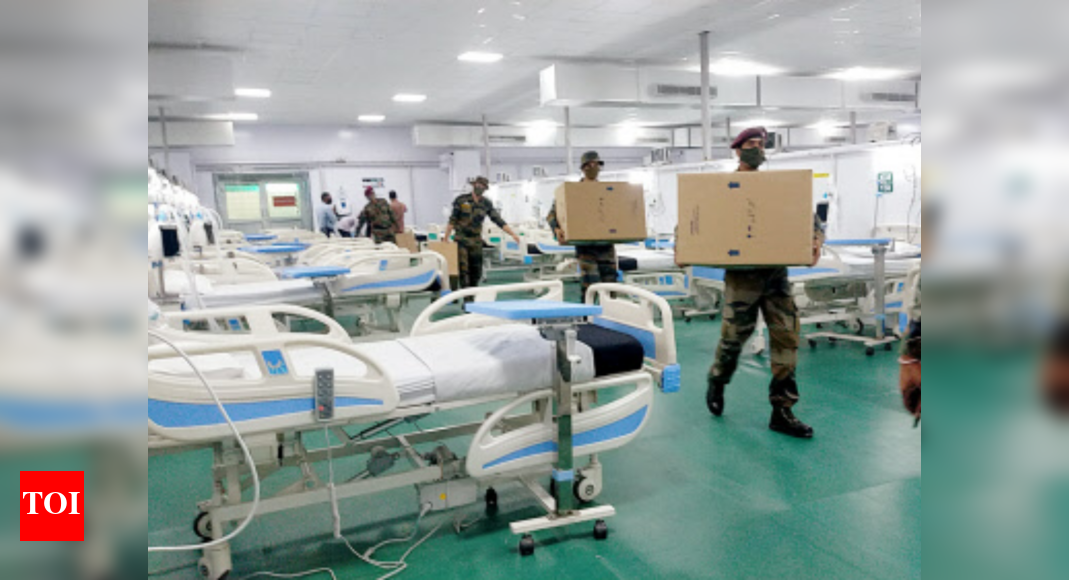 750bed Covid hospital set up by DRDO opens in Varanasi Lucknow News