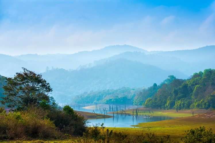 Stunning lakes of South India