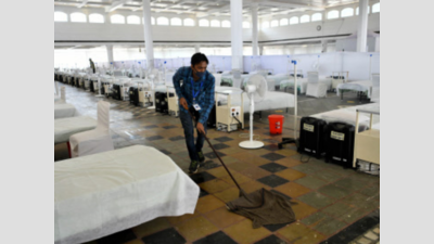 Covid-19 care centre at Gurdwara Rakab Ganj Sahib starts operations with 300 beds