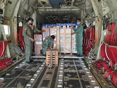 Covid-19: IAF airlifts two cryogenic oxygen containers from Jakarta