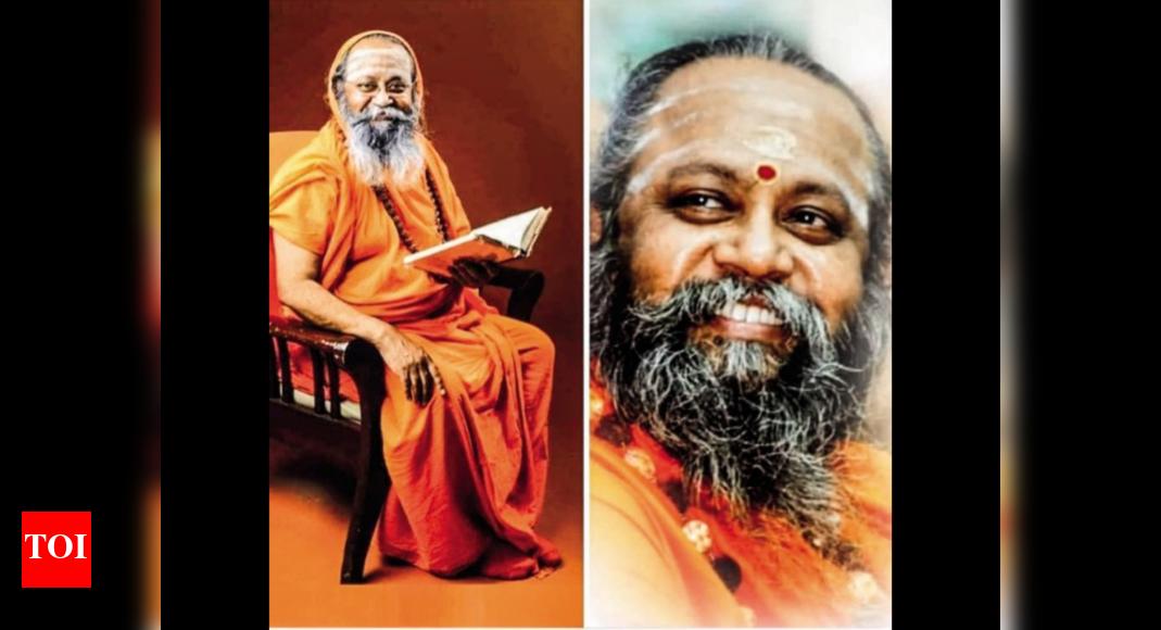 Swami Omkarananda Saraswati Passes Away In Madurai Chennai News Times Of India
