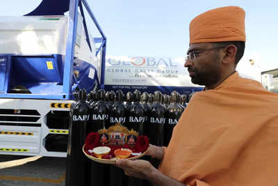 Covid-19: Hindu temple in UAE ships oxygen aid to crisis-hit India