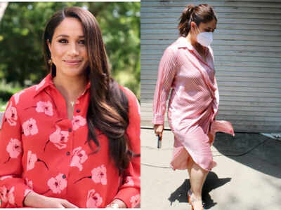 kareena kapoor shirt dress Kareena Kapoor Khan In Red Dresses