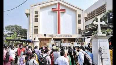 Mumbai: St Michael’s Church in Mahim starts vax drive on its premises for 45+ age group