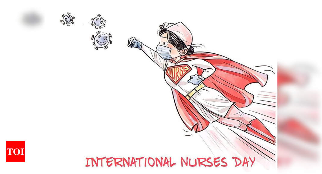Beautiful And Fresh 512 Nurses Day Drawing Illustration Illustration | PSD  Free Download - Pikbest