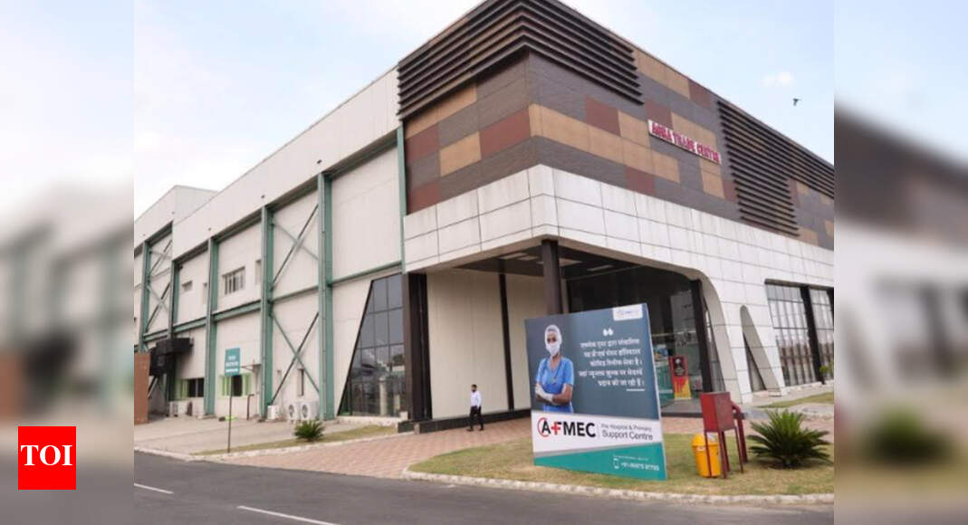Agra’s footwear association opens 350bed Covid hospital Agra News