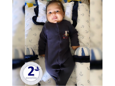 Seema Singh shares a cute picture of her baby Shivay as he completed two months